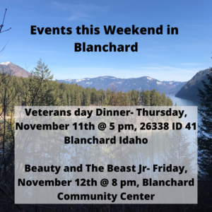 Blanchard Veterans Events